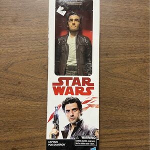 C2098 Star Wars E8 Last Jedi CAPTAIN POE DAMERON 12 Inch Action Figure 2017 NIB